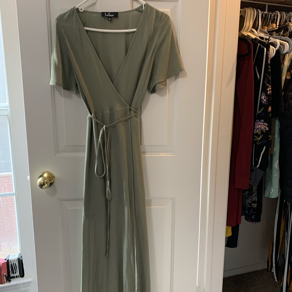 Lulus Dress (Olive)